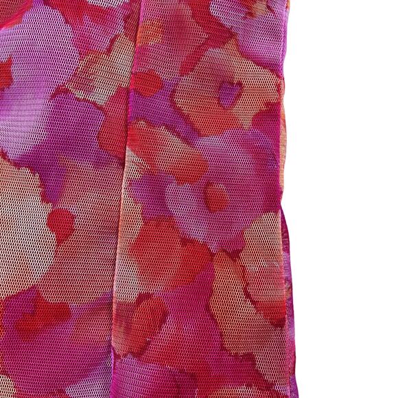 Ticci Tonetto Floral Barbie Bodycon Slip Dress Small - Picture 5 of 13